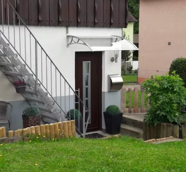 Schoene Ferienwohnung Lehrberg Extérieur photo